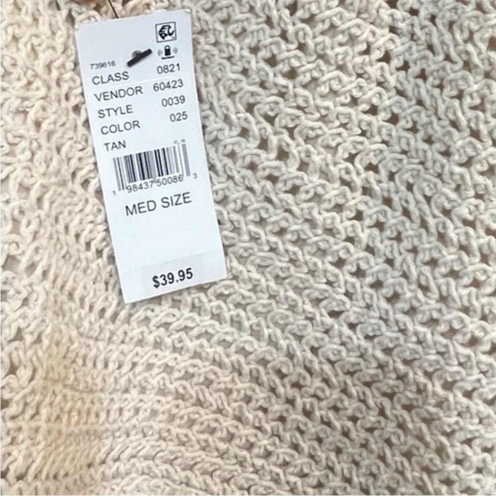 NWT PacSun Beige Crochet Shorts - “Your Favorite Shorts” w/Liner - Medium - Picture 9 of 12